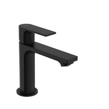 Смеситель для раковины Hansgrohe Rebris 72557670 E, с донным клапаном, черный матовый
