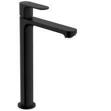 Смеситель для раковины Hansgrohe Rebris 72590670 S, с донным клапаном, черный матовый