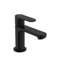 Смеситель для раковины Hansgrohe Rebris 72513670 S, с донным клапаном, черный матовый