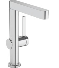 Смеситель для раковины Hansgrohe Finoris 76060000, с донным клапаном Push-Open, хром глянцевый
