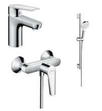 Комплект смесителей Hansgrohe Logis E 70 (b), 71177000+71610000+26532400
