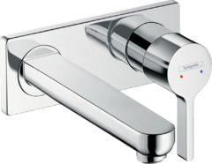 Смеситель для раковины Hansgrohe Metris S 31163000, хром глянцевый