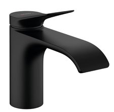 Смеситель для раковины Hansgrohe Vivenis 75010670, с донным клапаном, черный матовый