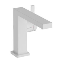 Смеситель для раковины Hansgrohe Tecturis E 73021700, цвет белый матовый
