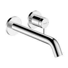 Смеситель встраиваемый для раковины Hansgrohe Tecturis S 73351000, с донным клапаном, цвет хром глянец