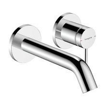 Смеситель встраиваемый для раковины Hansgrohe Tecturis S 73350000, с донным клапаном, цвет хром глянец