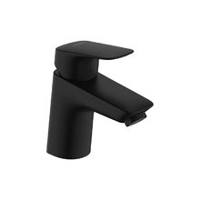 Смеситель Hansgrohe Logis 71070670 для раковины, с донным клапаном со стержнем тяги, черный матовый