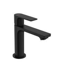 Смеситель для раковины Hansgrohe Rebris 72560670 E, без донного клапана, черный матовый