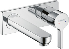 Смеситель для раковины Hansgrohe Metris S 31162000, хром глянцевый