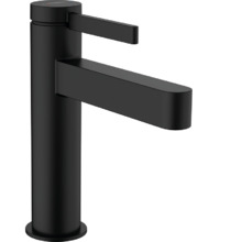 Смеситель для раковины Hansgrohe Finoris 76023670, с донным клапаном Push-Open, черный матовый