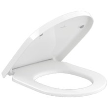 Крышка-сиденье Villeroy&Boch Subway 3.0, с функцией SoftClose и QuickRelease, альпийский белый, 8M42S101