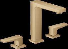 Смеситель Hansgrohe Metropol 32515140 для раковины 160, шлифованная бронза