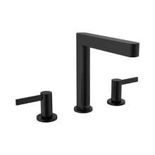 Смеситель для раковины Hansgrohe Finoris 76034670, донный клапан Push-Open, черный матовый