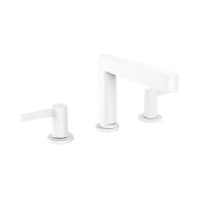 Смеситель для раковины Hansgrohe Finoris 76033700, донный клапан Push-Open, белый матовый