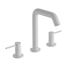 Смеситель для раковины Hansgrohe Tecturis S 73330700, с донным клапаном, цвет белый матовый