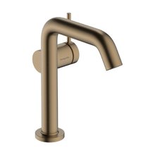Смеситель для раковины Hansgrohe Tecturis S 73341140, цвет шлифованная бронза