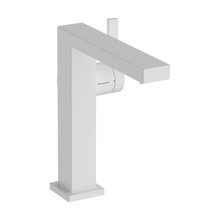 Смеситель для раковины Hansgrohe Tecturis E 73041700, цвет белый матовый