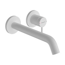 Смеситель встраиваемый для раковины Hansgrohe Tecturis S 73351700, с донным клапаном, цвет белый матовый