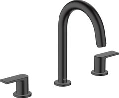 Смеситель Hansgrohe Vernis Shape 71563670 для раковины, с донным клапаном, матовый черный