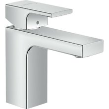 Смеситель Hansgrohe Vernis Shape для раковины, с металлическим сливным гарнитуром, хром, 71568000