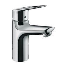Смеситель Hansgrohe Novus 71081000 Loop 100, для раковины, с донным клапаном, хром