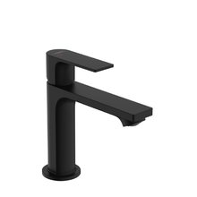 Смеситель для раковины Hansgrohe Rebris 72589670 E, с донным клапаном, черный матовый