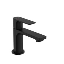 Смеситель для раковины Hansgrohe Rebris 72587670 E, с донным клапаном, черный матовый