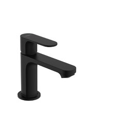 Смеситель для раковины Hansgrohe Rebris 72586670 S, с донным клапаном, черный матовый
