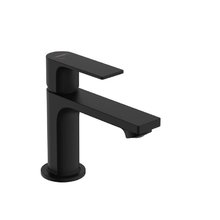 Смеситель для раковины Hansgrohe Rebris 72585670 E, с донным клапаном, черный матовый