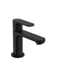 Смеситель для раковины Hansgrohe Rebris 72584670 S, с донным клапаном, черный матовый