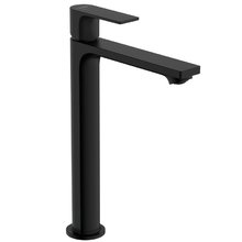 Смеситель для раковины Hansgrohe Rebris 72581670 E, с донным клапаном, черный матовый