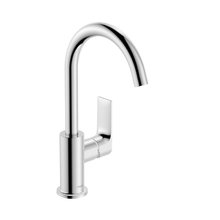 Смеситель для раковины Hansgrohe Rebris 72576000 E, с донным клапаном, хром глянцевый