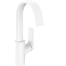 Смеситель для раковины Hansgrohe Vivenis 75030700, с донным клапаном, белый матовый