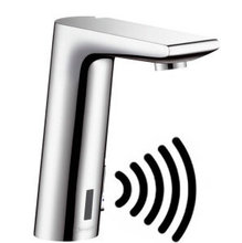 Электронный смеситель Hansgrohe Metris S 31102000 для раковины, сенсорный