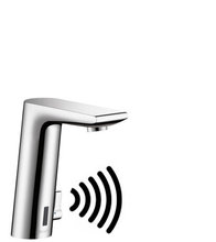 Смеситель Hansgrohe Metris S 31100000 для раковины, сенсорный