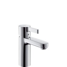 Смеситель для раковины Hansgrohe Metris S 31063000, с донным клапаном