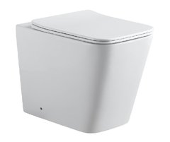Приставной унитаз Aquanet Tavr 2.0 F LX-1908 (243544) безободковый Rimless, с крышкой-сиденьем Soft Close - Slimseat