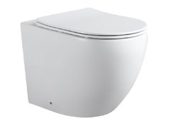 Приставной унитаз Aquanet Cetus 2.0 F LX-1902 (243540) безободковый Rimless, с крышкой-сиденьем Soft Close - Slimseat
