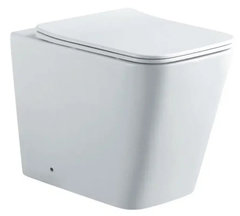 Унитаз напольный Aquatek Либра AQ1908N-00 New, безободковый, крышка микролифт, белый
