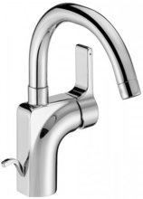 Смеситель Jacob Delafon SINGULIER E10862-CP для раковины с донным клапаном, хром