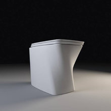 Приставной унитаз Azzurra Hera HEVCTPE00000BI 38 x 57 x 42 см, безободковый