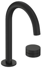 Смеситель Jacob Delafon Grands Boulevards, E25387-BL/E77963-8A-BL, для раковины, черный матовый