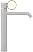 Смеситель для раковины Jacob Delafon Vivienne Signature, E38683-LB3-G, хром матовый/латунь