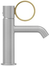 Смеситель для раковины Jacob Delafon Vivienne Signature, E38682-LB3-G, хром матовый/латунь