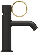 Смеситель для раковины Jacob Delafon Vivienne Signature, E38682-LB3-BL, черный матовый