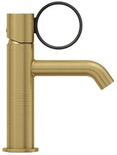 Смеситель для раковины Jacob Delafon Vivienne Signature, E38682-LB2-2MB, латунь матовая /черный