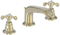 Смеситель Jacob Delafon Cleo 1889, E24306-BGG для раковины, с донным клапаном, глянцевое золото