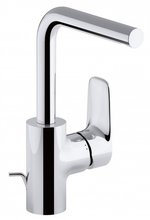 Смеситель Jacob Delafon ALEO E98331-CP для раковины с донным клапаном, хром