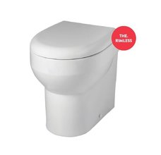 Приставной унитаз ArtCeram Smarty 2.0 SMV002 01 00, безободковый, белый