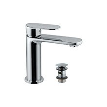 Смеситель Jaquar Opal Prime OPP-CHR-15011BPMCLW для раковины, с донным клапаном, хром